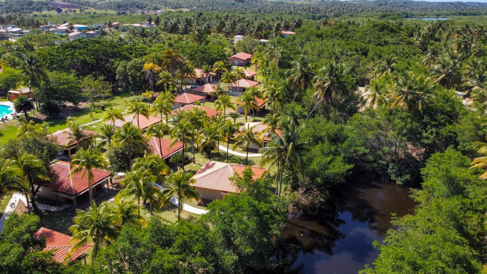Anga Beach Hotel Sao Miguel dos Milagres Bagian luar foto